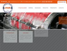 Tablet Screenshot of etiquetasanver.com